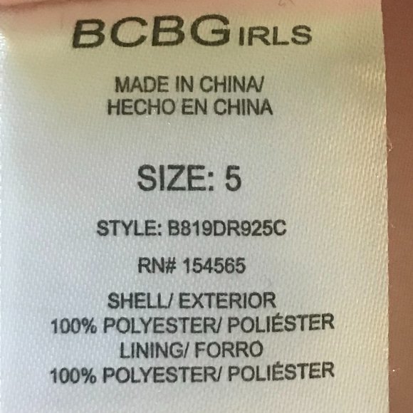 BCBGirls Waterfall Poppies Dress - Picture 12 of 12